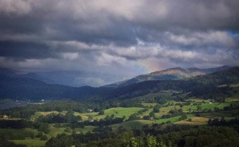 Rainclouds Over the Lake District