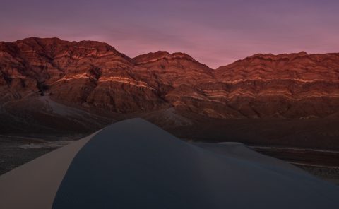 Last Change Range From Eureka Dunes, Death Valley National Park