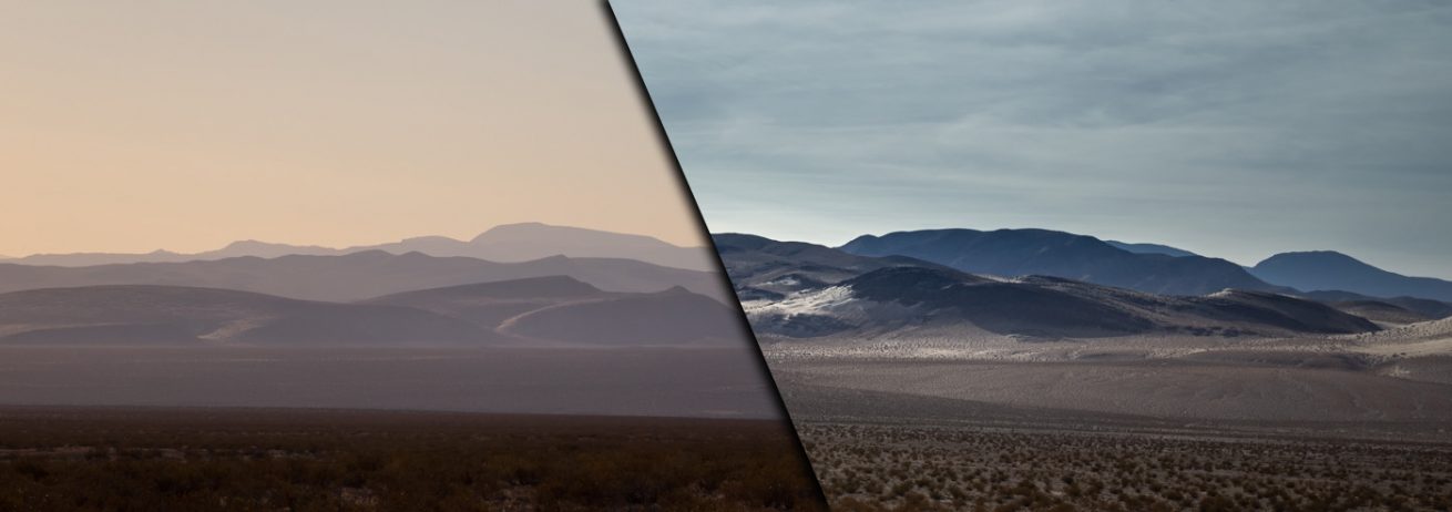 Two Desert Panoramics